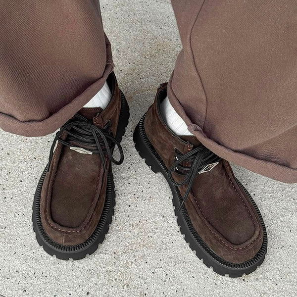 Canari Moctoe Ankle Boots In Brown