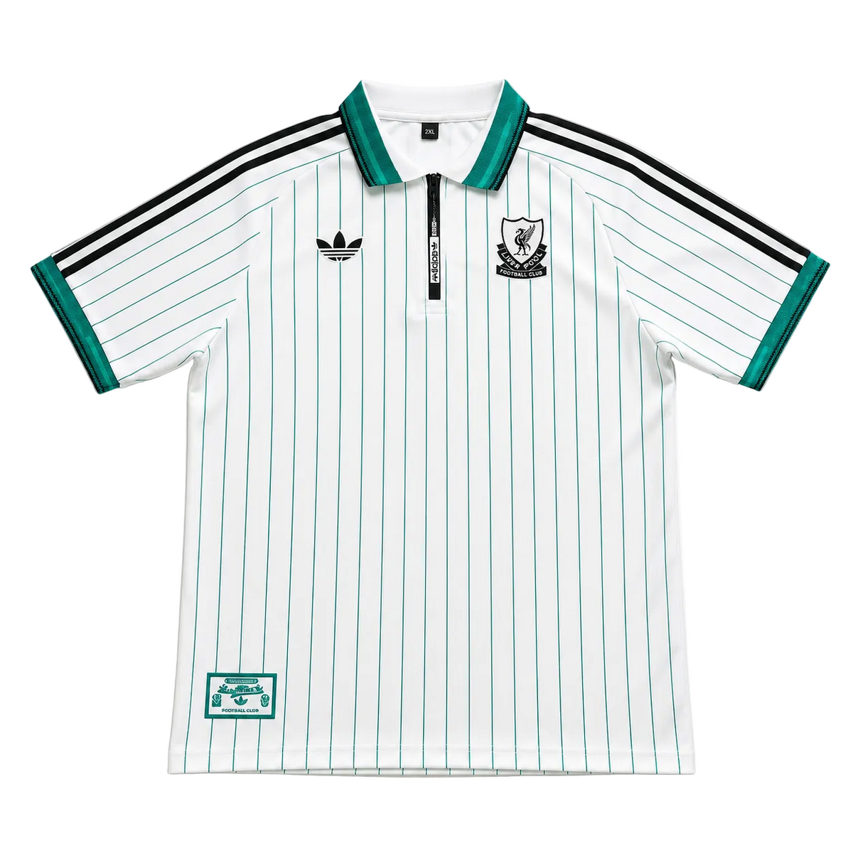 Liverpool White Polo Jersey