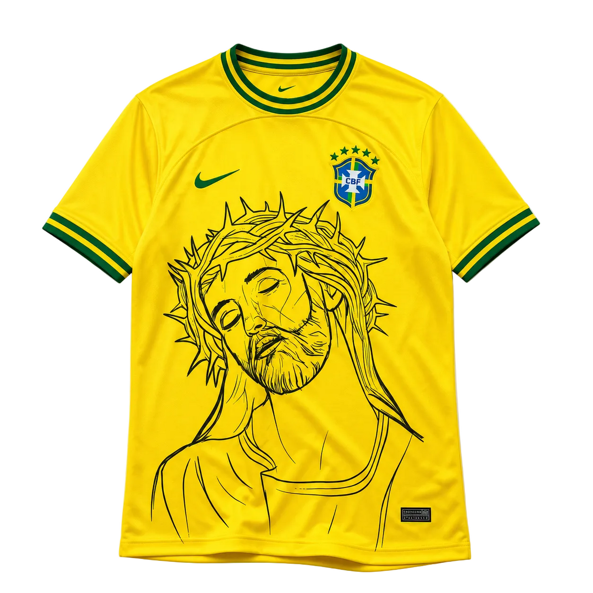 Brazil Christ The Redeemer Jersey