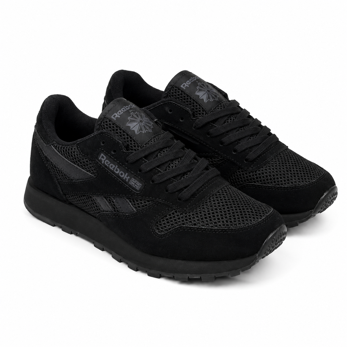Reebok Utility Suede In Black